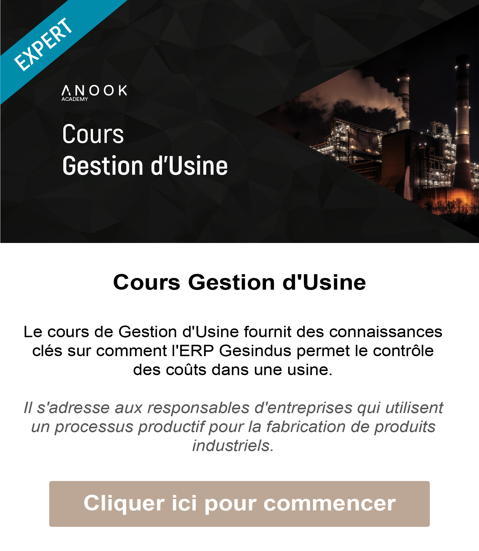 direcci&oacute;n de f&aacute;brica